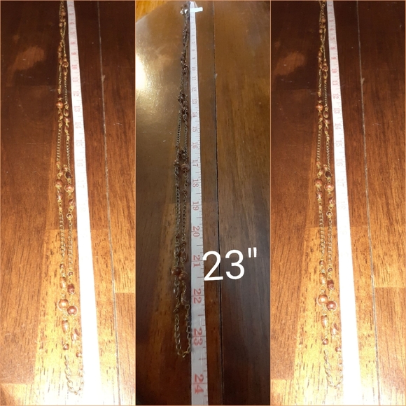 Vtg/Antique Hand-Made Wood Rosary Bead Extra Long Necklace - Picture 5 of 16